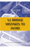 52 Bridge Mistakes to Avoid: (English)