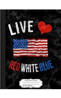 U.S. Flag Day Composition Notebook