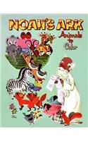 Noah's Ark-Animals to Color: Drawings of cute animals, Vintage illustrations: Animals to Color: Vintage coloring book, Illustrations of animal pairs