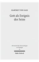 Gott ALS Ereignis Des Seins