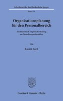 Organisationsplanung Fur Den Personalbereich