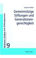 Gemeinnuetzige Stiftungen und Generationengerechtigkeit