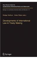 Developments of International Law in Treaty Making