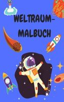 Weltraum-Malbuch