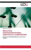 Discursos representacionales, expresivos y explicitantes