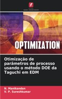 Otimização de parâmetros de processo usando o método DOE da Taguchi em EDM