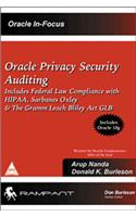 Oracle Privacy Security Auditing - Includes Oracle 10g