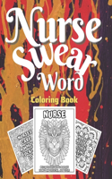 Nurse Swear Word Coloring Book
