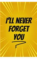 I'll never Forget You
