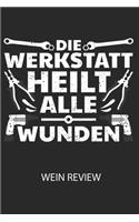 Die Werkstatt heilt alle Wunden - Wein Review: Bewerte deine Lieblingsflasche und vergesse niemehr den Namen oder den Jahrgang!