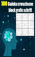 100 sudoku erwachsene block große schrift