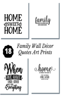 Family Wall Décor Quotes Art Prints