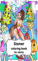 Stoner Girls Coloring Book for Adults