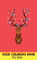 Deer Coloring Book For Kids