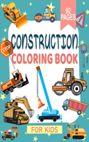 Construction Coloring Book For Kids