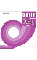Got it!: Level 3: Class Audio CDs
