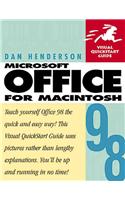Microsoft Office 98 for Macintosh: Visual QuickStart Guide