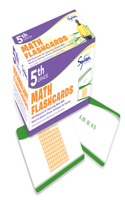 5th Grade Math Flashcards: 240 Flashcards for Improving Math Skills (Decimals, Fractions, Percents, Adding and Subtracting Fractions, Geometry)(Sylvan Math Flashcards)