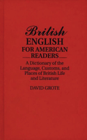 British English for American Readers
