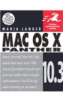 Mac OS X 10.3 Panther: Visual QuickStart Guide