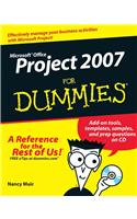 Microsoft Project 2007 for Dummies [With CDROM]