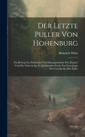 Letzte Puller Von Hohenburg