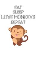 Eat Sleep Love Monkeys Repeat