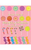 2019-2020 Monthly Planner with Ruled Blocks Candies: 2 Year Planner with Holidays: 24-Month Planner Calendar See it Bigger and Plan Ahead Goal and Productivity Planner Action Plan, Time Management, Sel