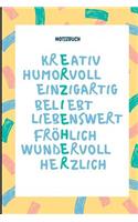 Erzieher Notizbuch: A5 Notizbuch kariert als Danke Geschenk für Erzieher und Erzieherin - Abschiedsgeschenk - Geburtstag - Planer - Terminplaner - Kindergarten - Kita