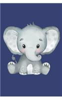 Cute Baby Elephant Journal