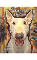 Notebook/Journal - Bull Terrier: Journal Ruled - 100 Blank Pages - 8x10 Inches