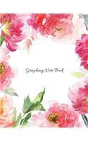 Graphing Note Book: Graph Paper Notebook Graph Design Journal & Work Book Organizer Squared Note Planner