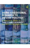 Using Educational Research to Inform Practice