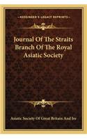 Journal Of The Straits Branch Of The Royal Asiatic Society