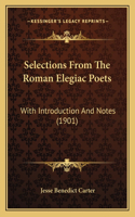 Selections From The Roman Elegiac Poets