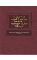 Memoir of Count Giuseppe Pasolini
