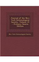 Journal of the New York Entomological Society, Volume 19