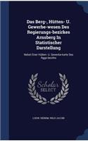 Das Berg-, Hütten- U. Gewerbe-wesen Des Regierungs-bezirkes Arnsberg In Statistischer Darstellung