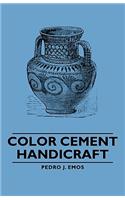 Color Cement Handicraft