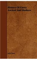 History Of Corea Ancient And Modern