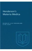 Henderson's Materia Medica
