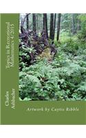 Topics in Recreational Mathematics 4/2015