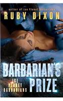 Barbarian's Prize: A SciFi Alien Romance(5 Ice Planet Barbarians)