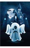 The Ugly Ghost Manor Notebook: 150 Page Notebook Journal Diary