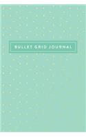 Bullet Grid Journal: Mint Pattern, 150 Dot-Grid Pages, 6"x9"