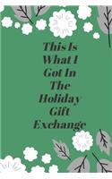 This Is What I Got In The Holiday Gift Exchange