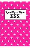 Sigma Sigma Sigma: Journal Planner for Sororities and Sorority Sisters