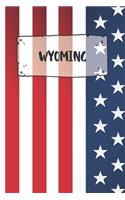 Wyoming: Ruled Travel Diary Notebook or Journey Journal - Lined Trip Pocketbook for Men and Women with Lines