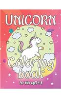 Unicorn Coloring Book for Kids Ages 4-8