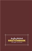 AmyTmy Notebook - Sketchbook - 200 pages - 5 x 8 inch - Matte Cover